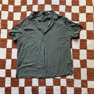 ASOS Olive Green Button Up